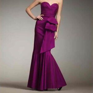 David Meister Mermaid Gown Size 8